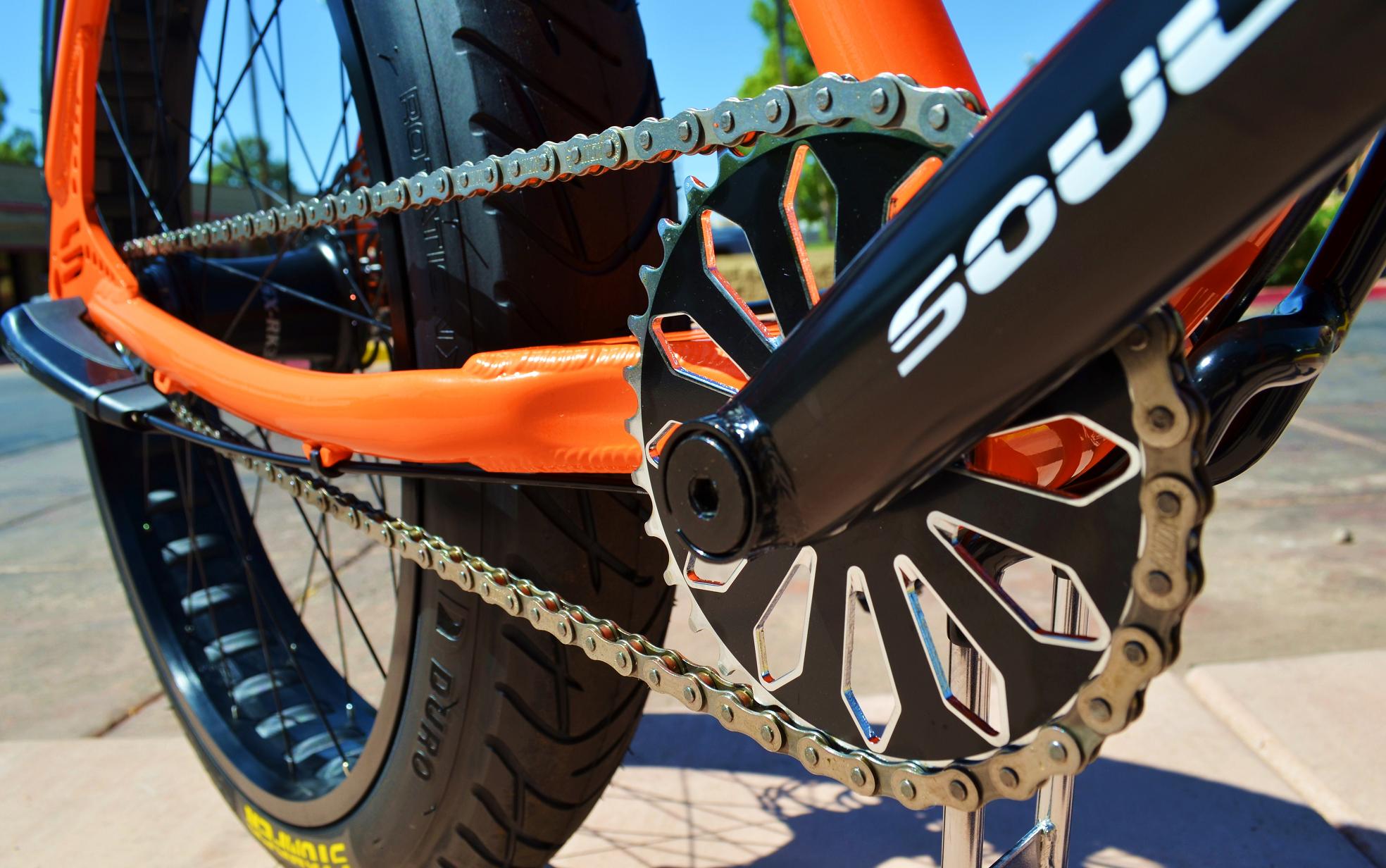 Fat tire bike Soul STOMPER XTR Orange blaze 9 1