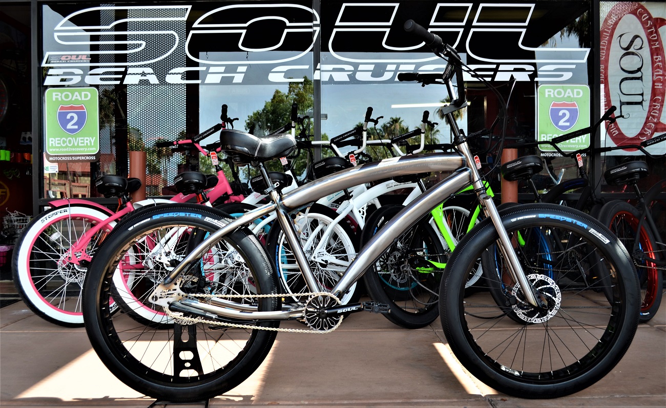 Electric Bike Copper Cruiser Bicycle Soul Stomper Copper – Soul E