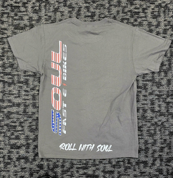 $5 ROLL WITH SOUL T SHIRT - Image 4