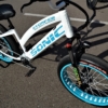 STEP THROUGH SABER PRO 26" WHITE & TEAL - Image 4