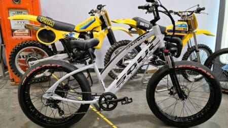 26″ SX DOUBLE BAR STEP-THRU SHARK GREY & BLACK